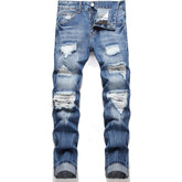 Men's Ripped Regular Jeans